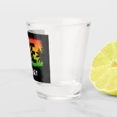IRIE Jamaicaanse Tropische Rum Shot Glas (Rechts)
