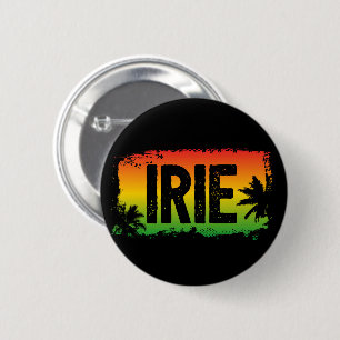 IRIE Jamaican Patwah Ronde Button 5,7 Cm