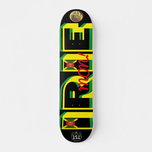 IRIE MON 7 3/4" Skateboard Deck (Voorkant)