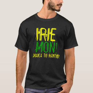 Irie Mon Jamaica naar Rahtid T Shirt