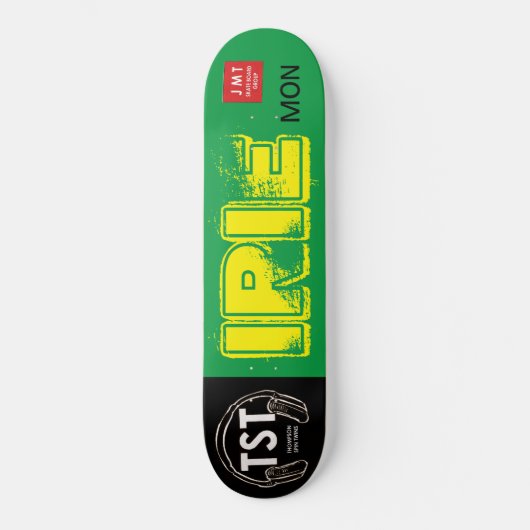 IRIE MON SKATEBOARD / JMT Skateboards (Voorkant)