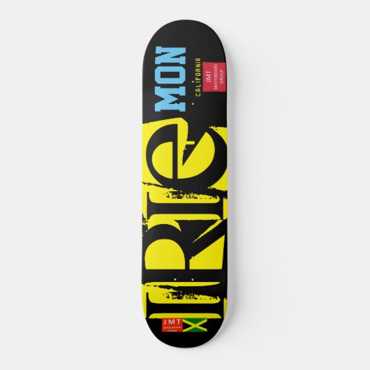 IRIE MON SKATEBOARDS / JMT VSN (Voorkant)