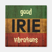 IRIE ogen glimlachen Magneet (Voorkant)