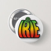 IRIE Peace Ronde Button 5,7 Cm (Voorkant /achterkant)