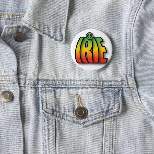 IRIE Peace Ronde Button 5,7 Cm (In situ)