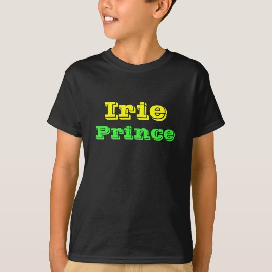 Irie prince jamaica t-shirts (Voorkant)