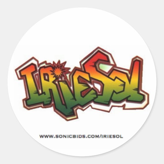 Irie Sol Sticker (Voorkant)