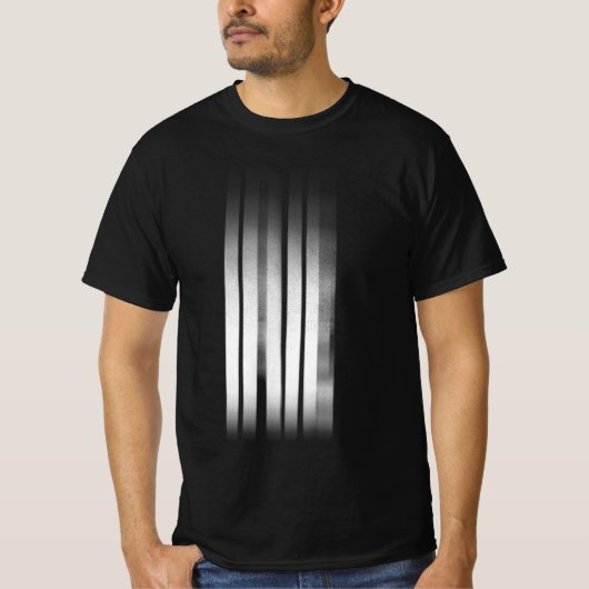 Irie wazig effect typografie reggae t-shirt (Voorkant)