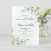 IRINA-repetitie - Sjabloon binnenuitnodiging, groe Kaart (Staand voorkant)