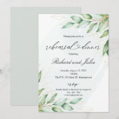 IRINA-repetitie - Sjabloon binnenuitnodiging, groe Kaart (Voorkant / Achterkant)