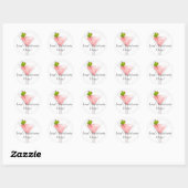 Irina's Bachelorette Party. Ronde Sticker (Vel)