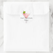 Irina's Bachelorette Party. Ronde Sticker (Tas)