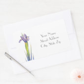 Iris adresetiketten rechthoekige sticker (Envelop)
