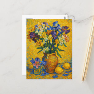 Iris Ansichtkaart Briefkaart