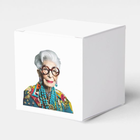 Iris Apfel Bedankdoosjes (Voorkant Zijde)