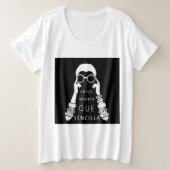 Iris Apfel ícono de moda Grote Maat T-shirt (Design voorkant)