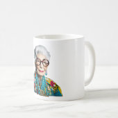 Iris Apfel Koffiemok (Voorkant rechts)