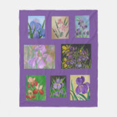 Iris Art Show # 1 Fleece Deken (Voorkant)