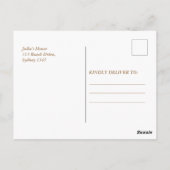 Iris Baby meisje eerste verjaardag foto Briefkaart (Achterkant)