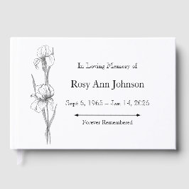 Iris begrafenis gastenboek - In liefdevolle herinn