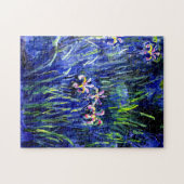 Iris, beroemd schilderij van Monet Legpuzzel (Horizontaal)