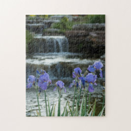 Iris bij Chateau Legpuzzel