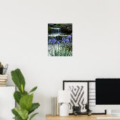 Iris bij Chateau Poster (Thuiskantoor)