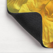 Iris binnenste schoonheid (warm geel) muismat (Hoek)