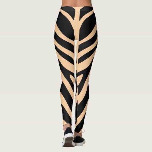 iris black linear towy leggings (Achterkant)
