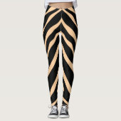 iris black linear towy leggings (Voorkant)