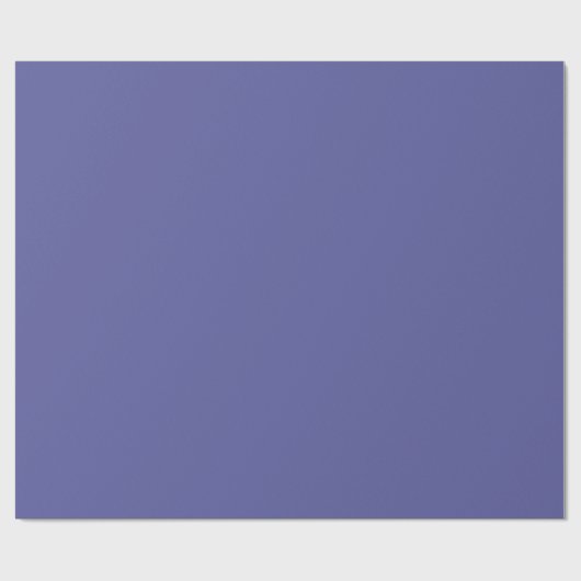 Iris blauw violet elegante effen kleur achtergrond cadeaupapier (Vlak)