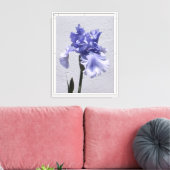 Iris Bloei Canvas Afdruk (Insitu (Woonkamer))