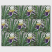 Iris Bloem Foto Inpakpapier (Vlak)