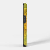 Iris bloem geel kunst genoemd iPhone hoesje (Rechterkant)