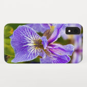 Iris Bloem Hoesje voor Telefoon (Achterkant (horizontaal))