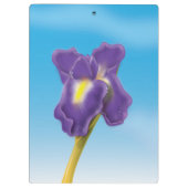 Iris Bloem Klembord (Achterkant)