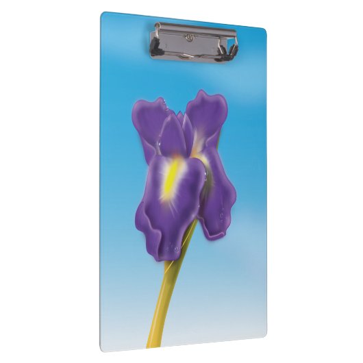 Iris Bloem Klembord (Rechts)