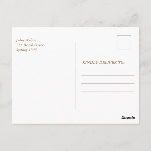 Iris bloem meisje verjaardag foto briefkaart (Achterkant)