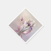 Iris Bloem met Gouden Etsen Servet (Hoek)