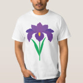 Iris Bloem T-shirt (Voorkant)