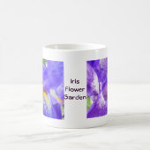 Iris Bloem Tuin Koffie Beker Mokken geschenken Paa (Center)