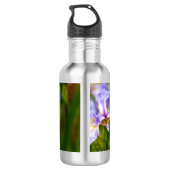 Iris Bloem Waterfles (Achterkant)