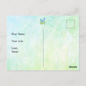 Iris Bloemen Ansichtkaarten Briefkaart (Achterkant)