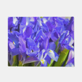 Iris bloemen deurmat (Voorkant)