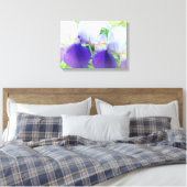 Iris Bloemen Fotografie Canvas Print (Insitu (Slaapkamer))
