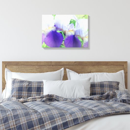 Iris Bloemen Fotografie Canvas Print (Insitu (Slaapkamer))