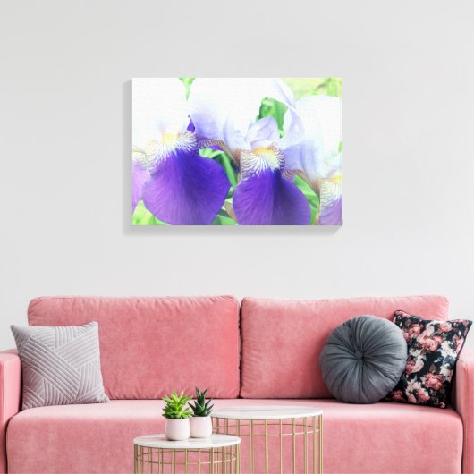 Iris Bloemen Fotografie Canvas Print (Insitu (Woonkamer))