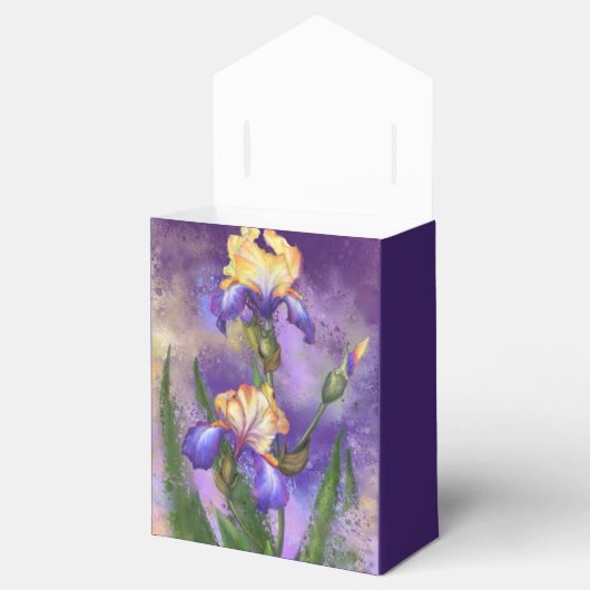 Iris Bloemen Geschenkdoos Irissen Bedankdoosjes (Geopend)