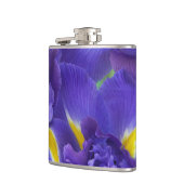Iris bloemen heupfles (Links)