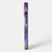 Iris Bloemen iPhone Case Hoesje (Linkerkant)